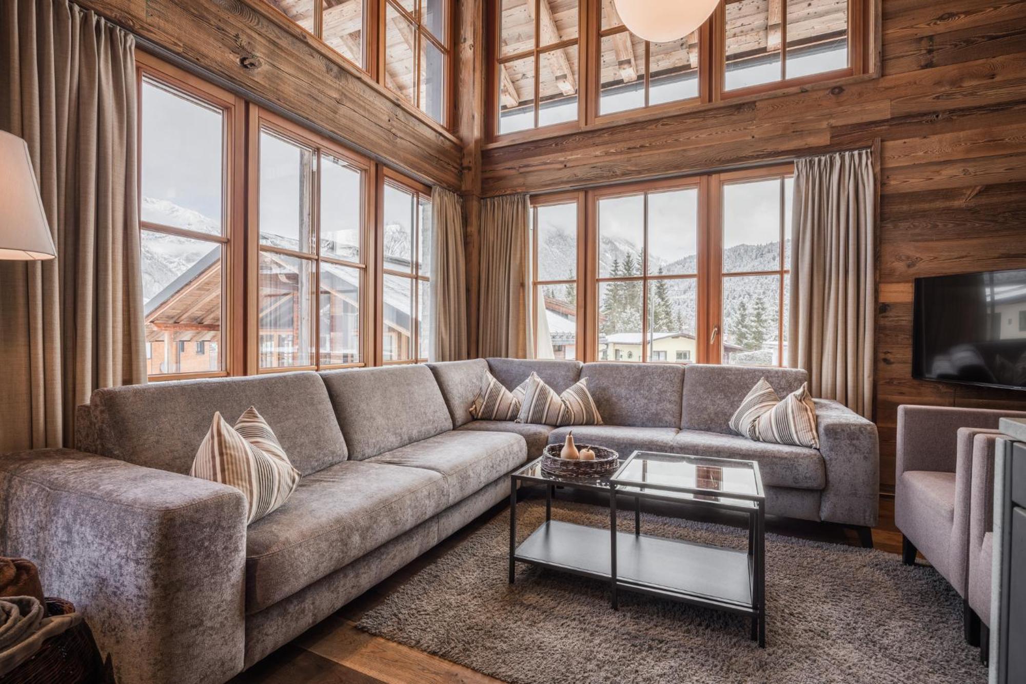 Im Weidach Superior Chalets Leutasch Luaran gambar