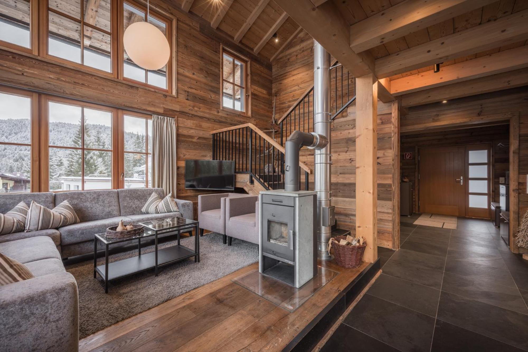 Im Weidach Superior Chalets Leutasch Luaran gambar